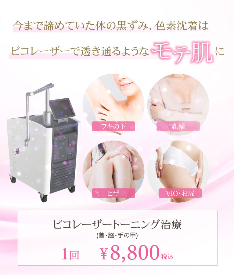 美容皮膚科Bella Beauty CLINIC 大阪心斎橋院ピコトーニング・ピコフラクショナル